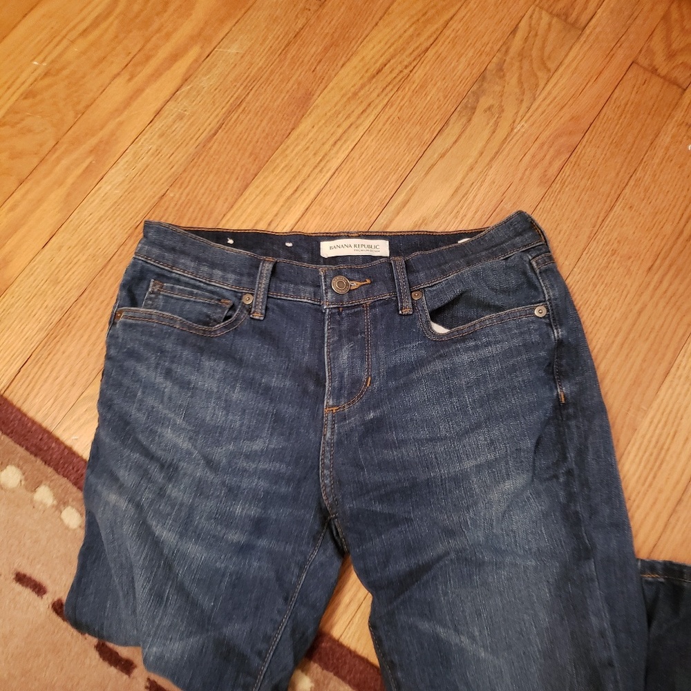26 straight jeans banana republic